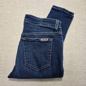 Joe's Women's Medium Wash Straight Skinny Blue Denim Jeans, Size 29